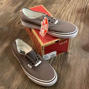 Vans Authentic (Pewter/Black) Men’s 10.5